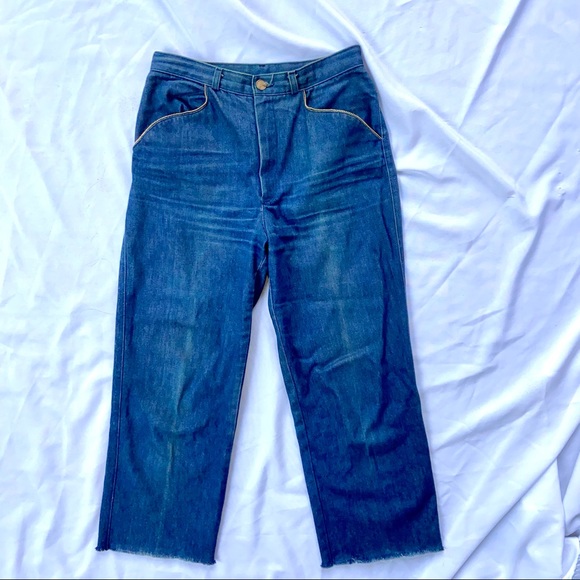 HP⭐️ Reworked 2 Piece Denim JouJou Jeans Set - Picture 2 of 16